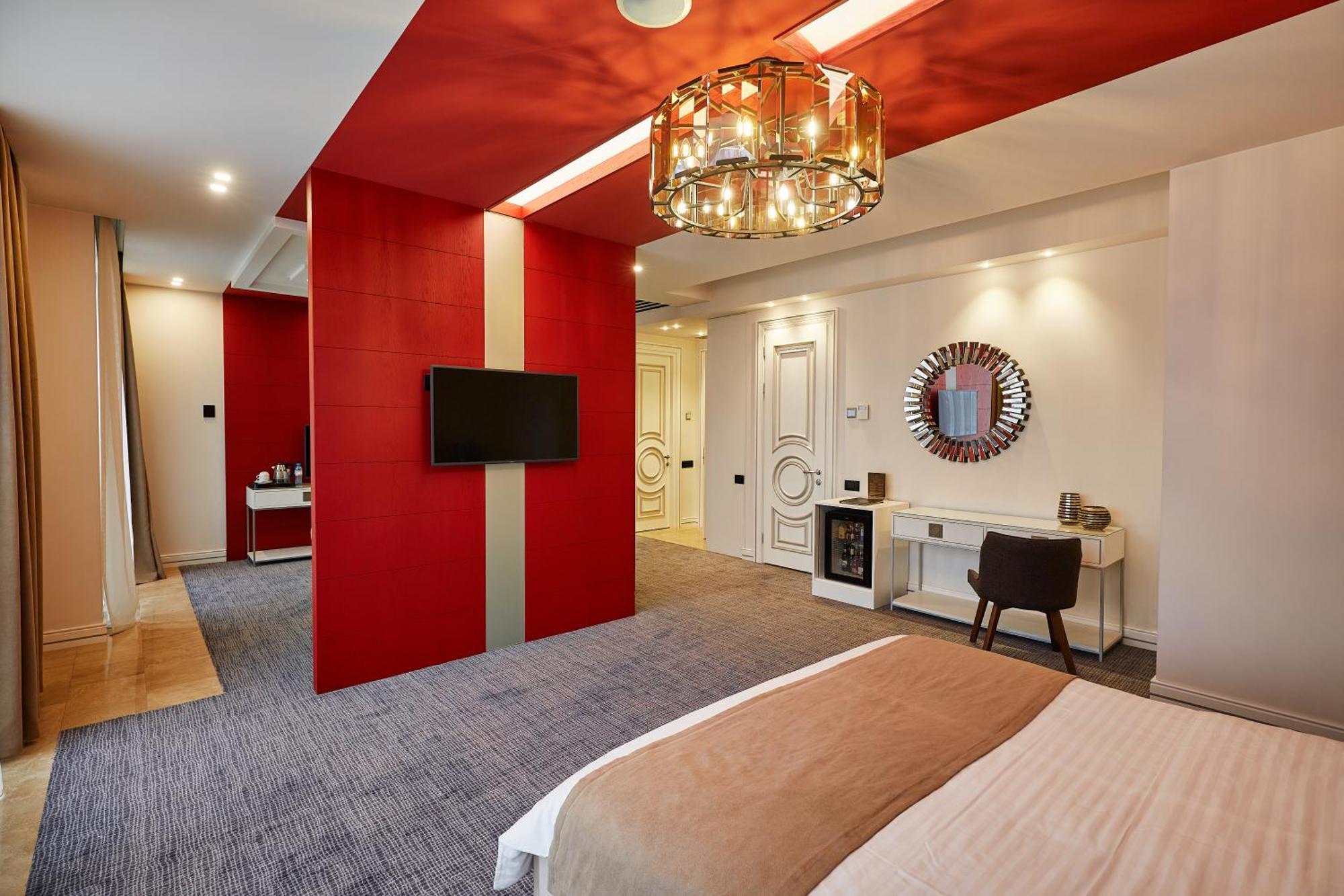 อคาบาเบียน โฮเต็ล Hotel เยเรวาน ห้อง รูปภาพ A room at the hotel